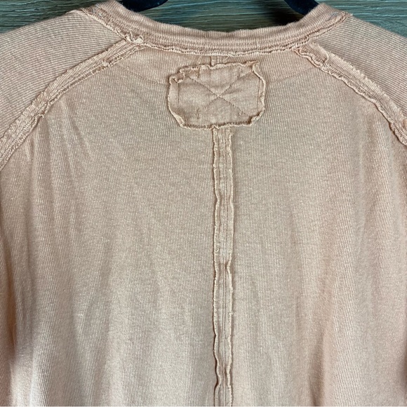 We the Free Free People BF Linen Tee Size Small - Picture 9 of 10